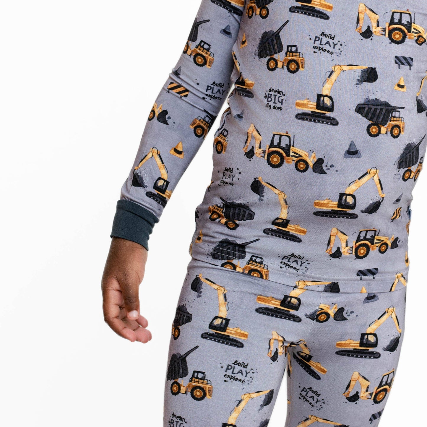 Snooze Crew Long Sleeve Kids Bamboo Pajamas Set