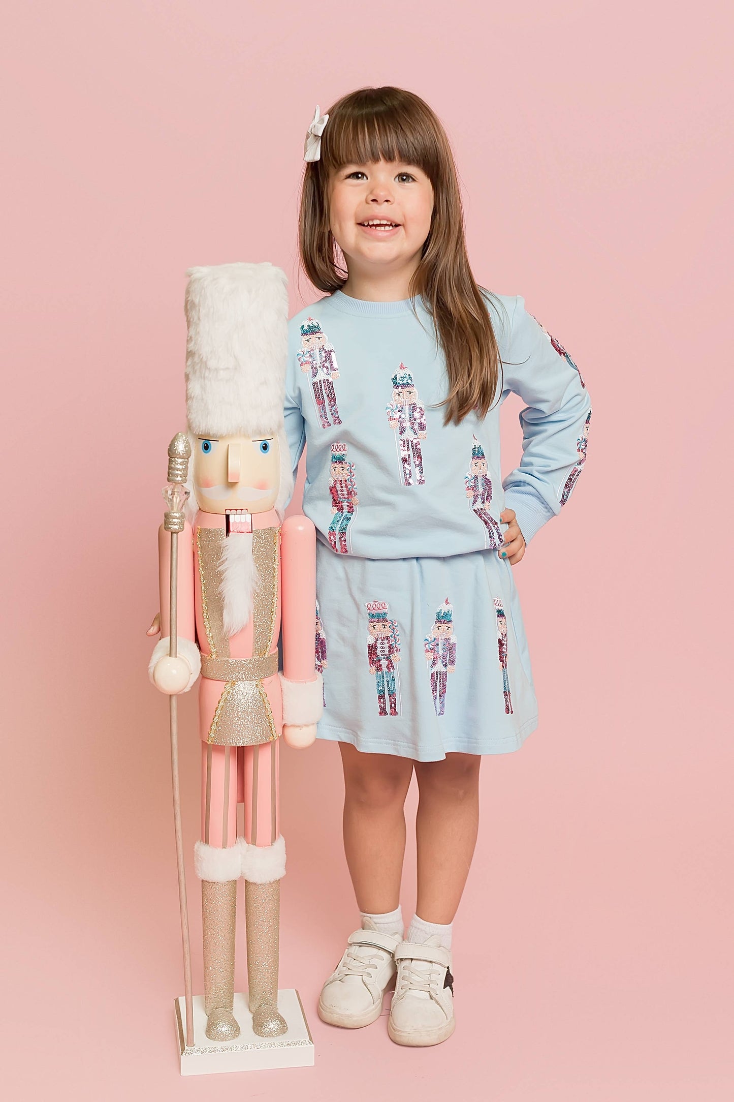 Belle Cher - Light Blue Nutcracker Sweatshirt