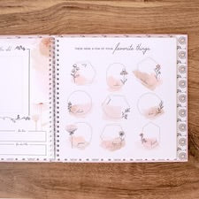 Wildflower Meadow Luxury Baby Memory Book