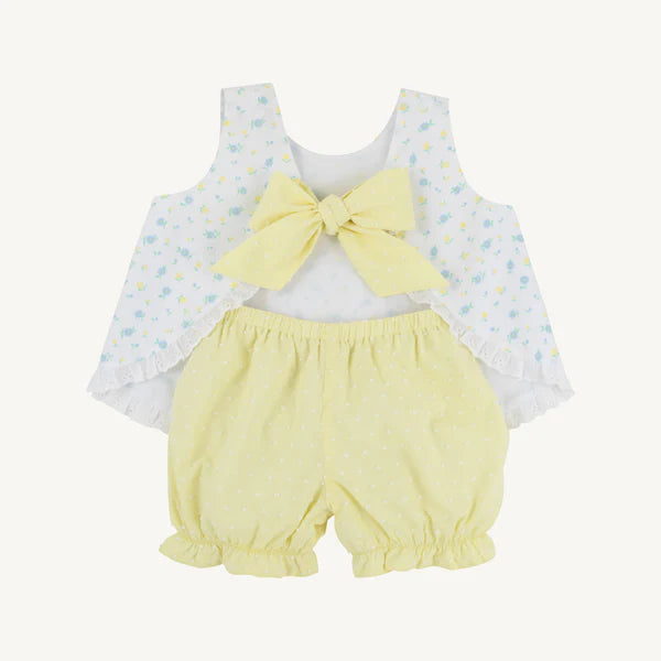 TBBC | Susy Swing Top Set - Dunwoody Daisy with York Yellow Dallas Dot