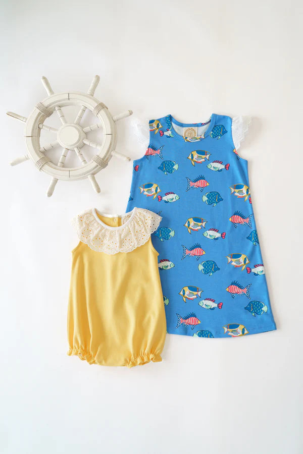 TBBC | Sleeveless Polly Play Dress - Eyelet