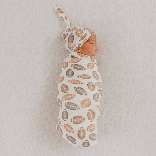 Copper Pearl | Knit Swaddle Blanket - Blitz
