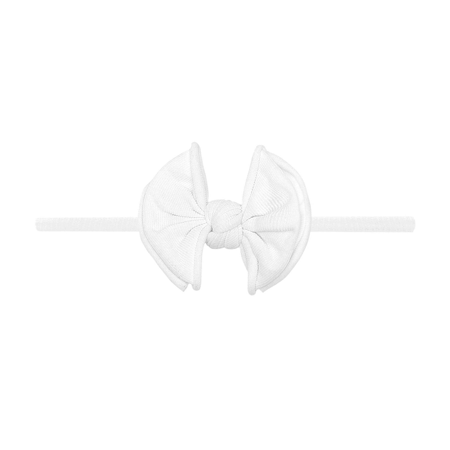 Baby Bling Bows - Baby Bling® Baby FAB® Skinny soft nylon bow headband