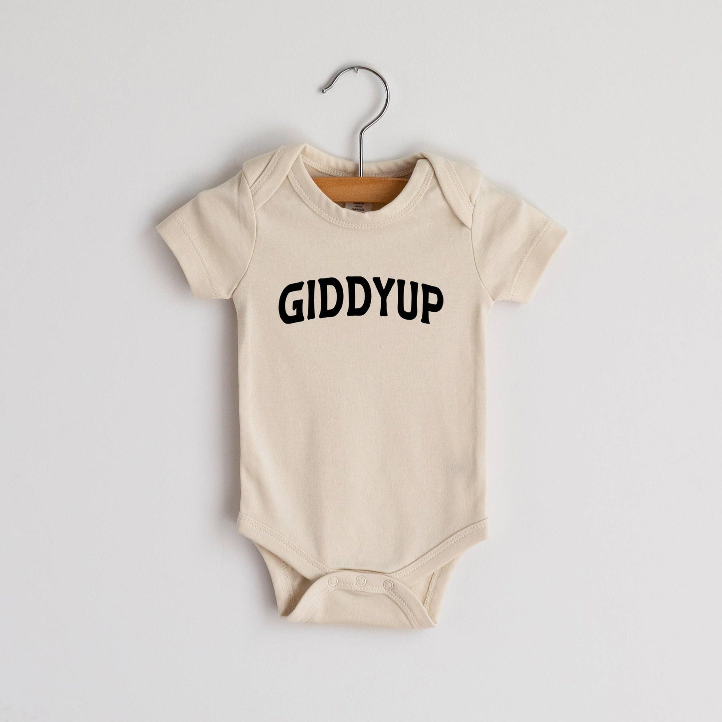 Giddyup Organic Baby Bodysuit