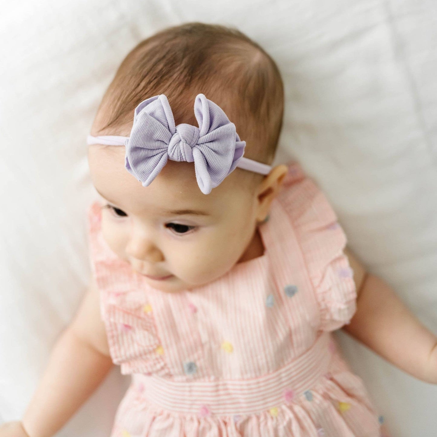Baby Bling Bows - Baby Bling® Baby FAB® Skinny soft nylon bow headband