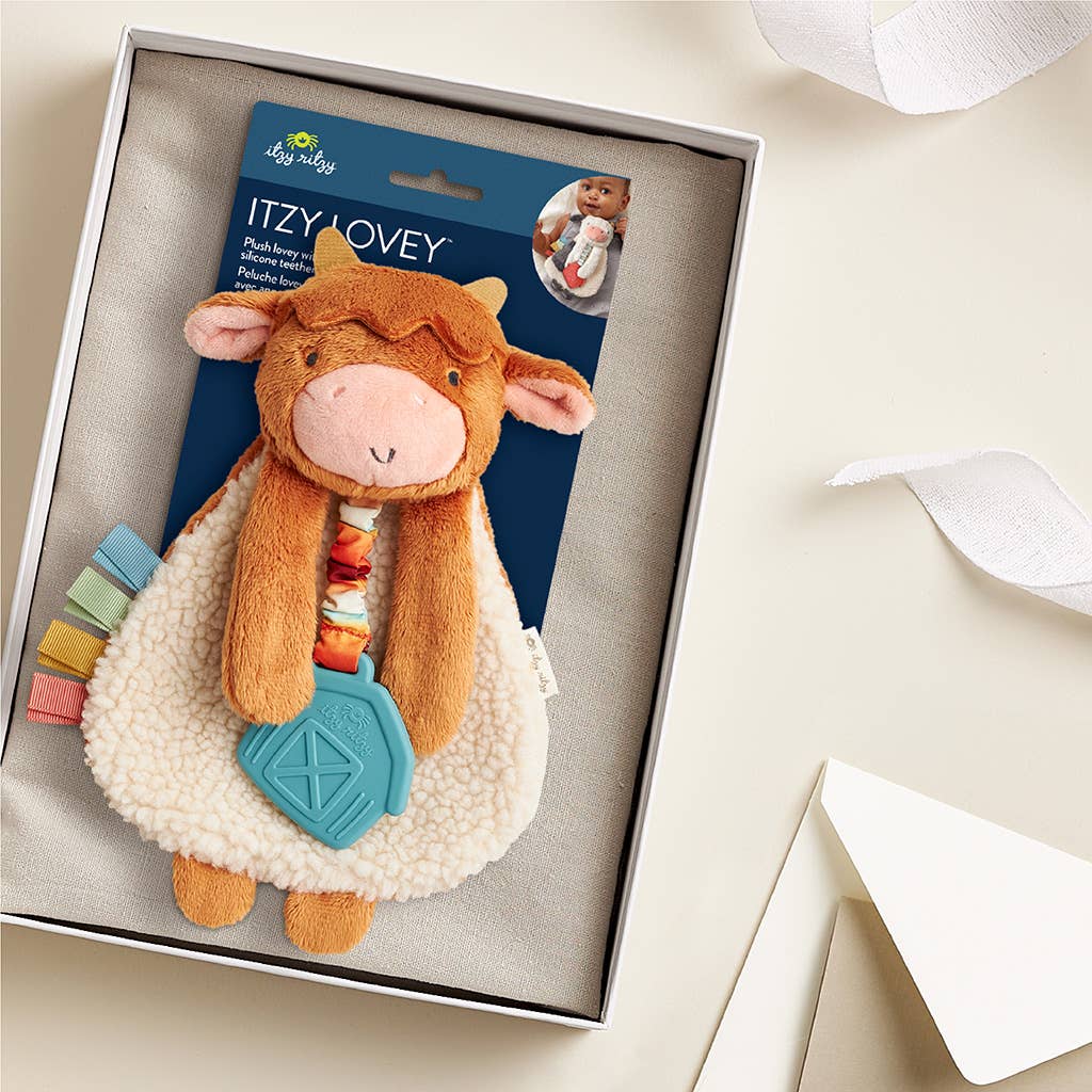 Itzy Ritzy | Highland Cow Itzy Friends Lovey™ Plush