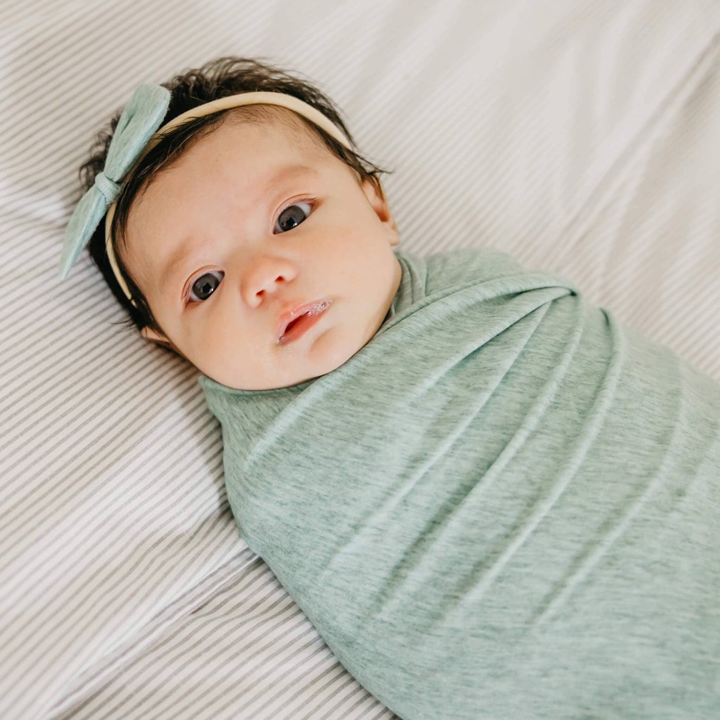 Copper Pearl | Knit Swaddle Blanket - Emerson