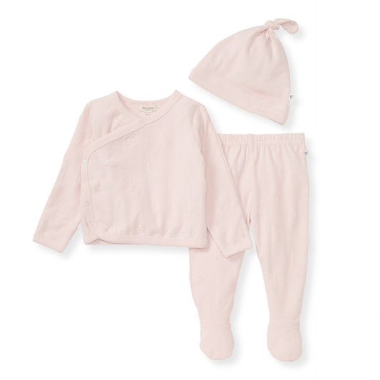 Raised Bee Terry Take Me Home 3 Piece Set - Ranunculus | Organic Cotton