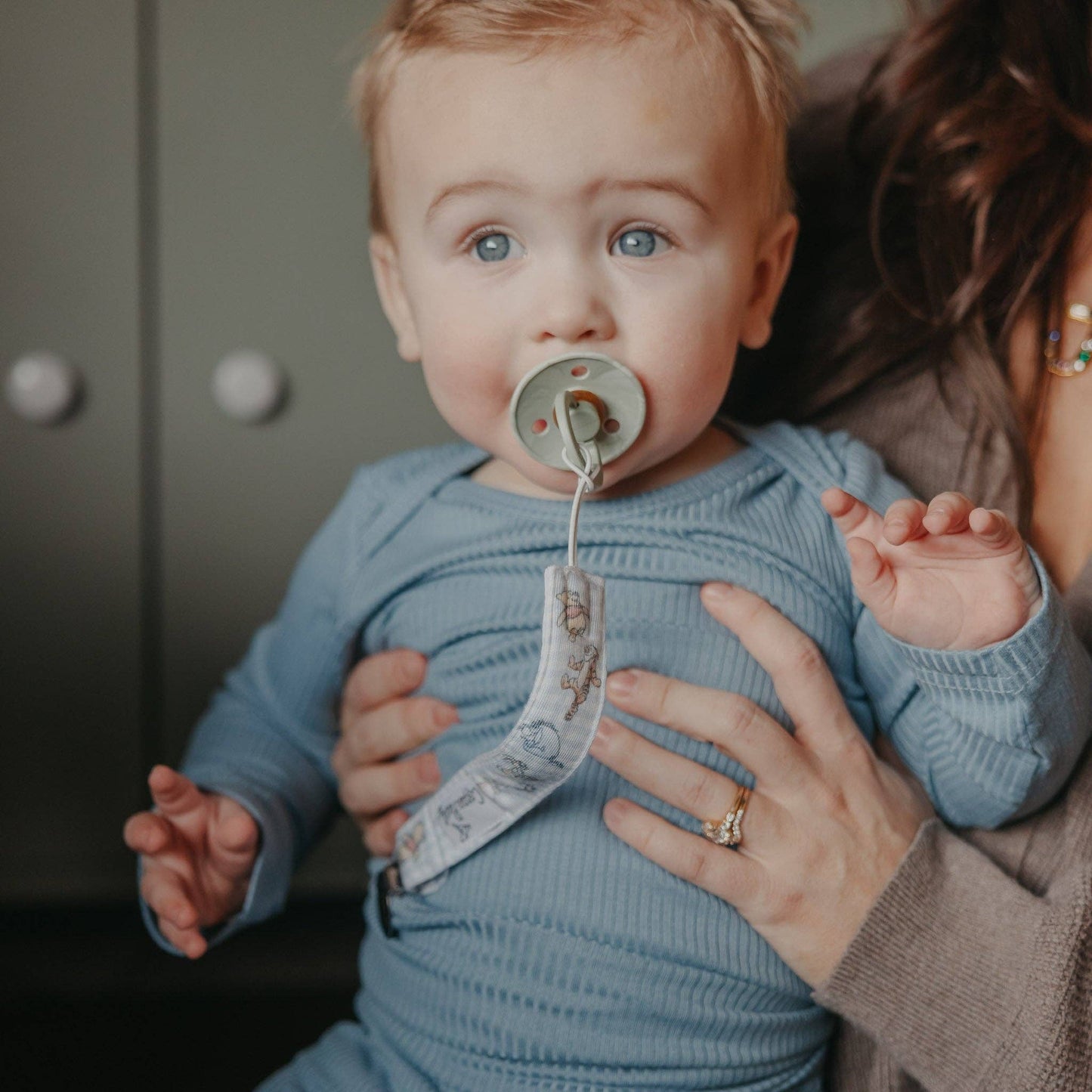 Copper Pearl | Binky Clips - Hundred Acre Wood