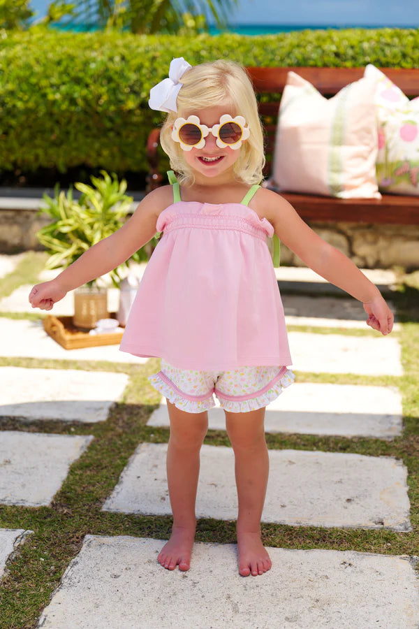 TBBC | Shelby Anne Shorts - Citrus Style with Pier Party Pink