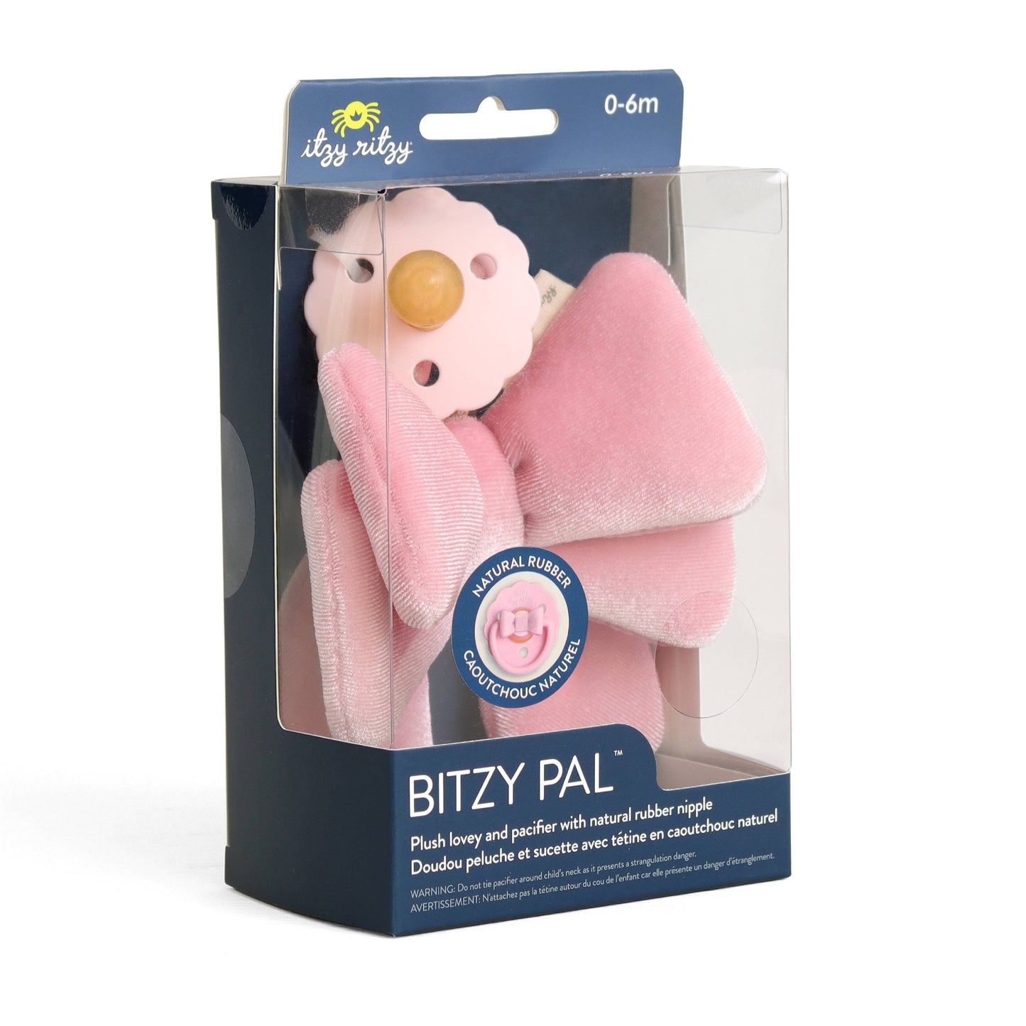 Itzy Ritzy | Bitzy Pal Natural Rubber Pacifier & Plush