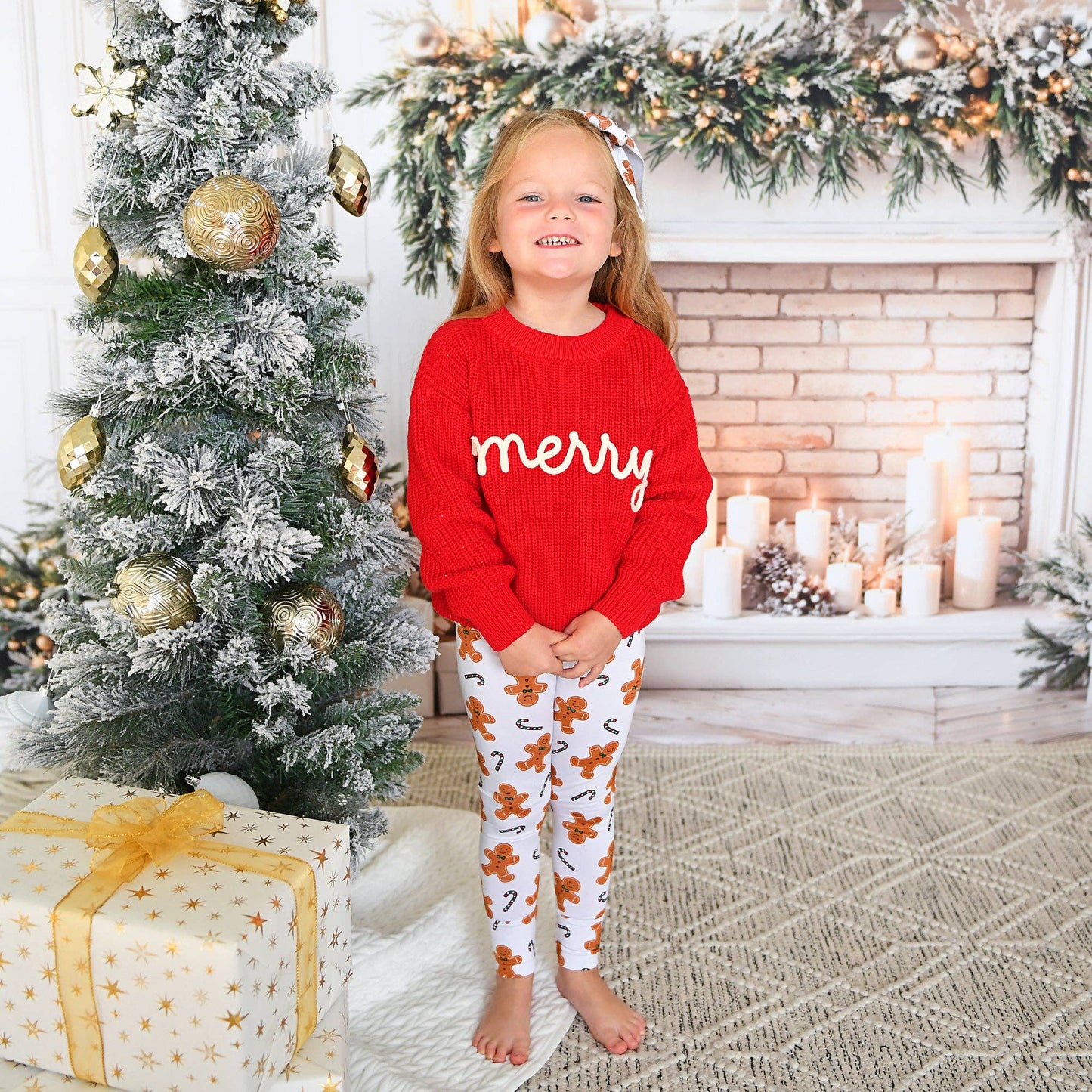 Fritz Gingerbread Bamboo Leggings