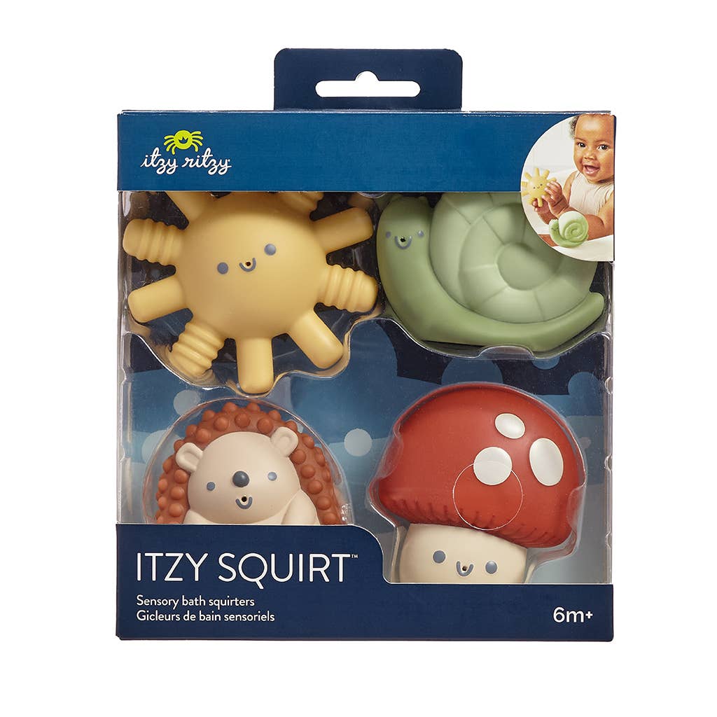 Itzy Ritzy | Itzy Squirt™ 4-pack of Soft Bath Toys