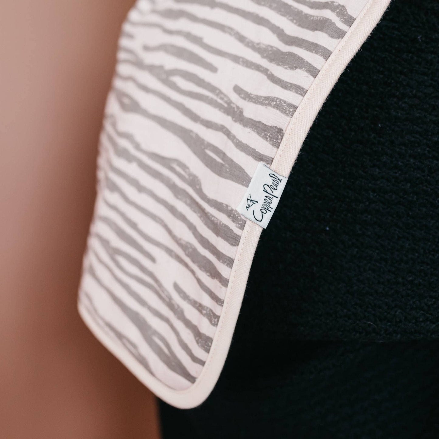 Copper Pearl | 3 Pack Premium Burp Cloths - Zara