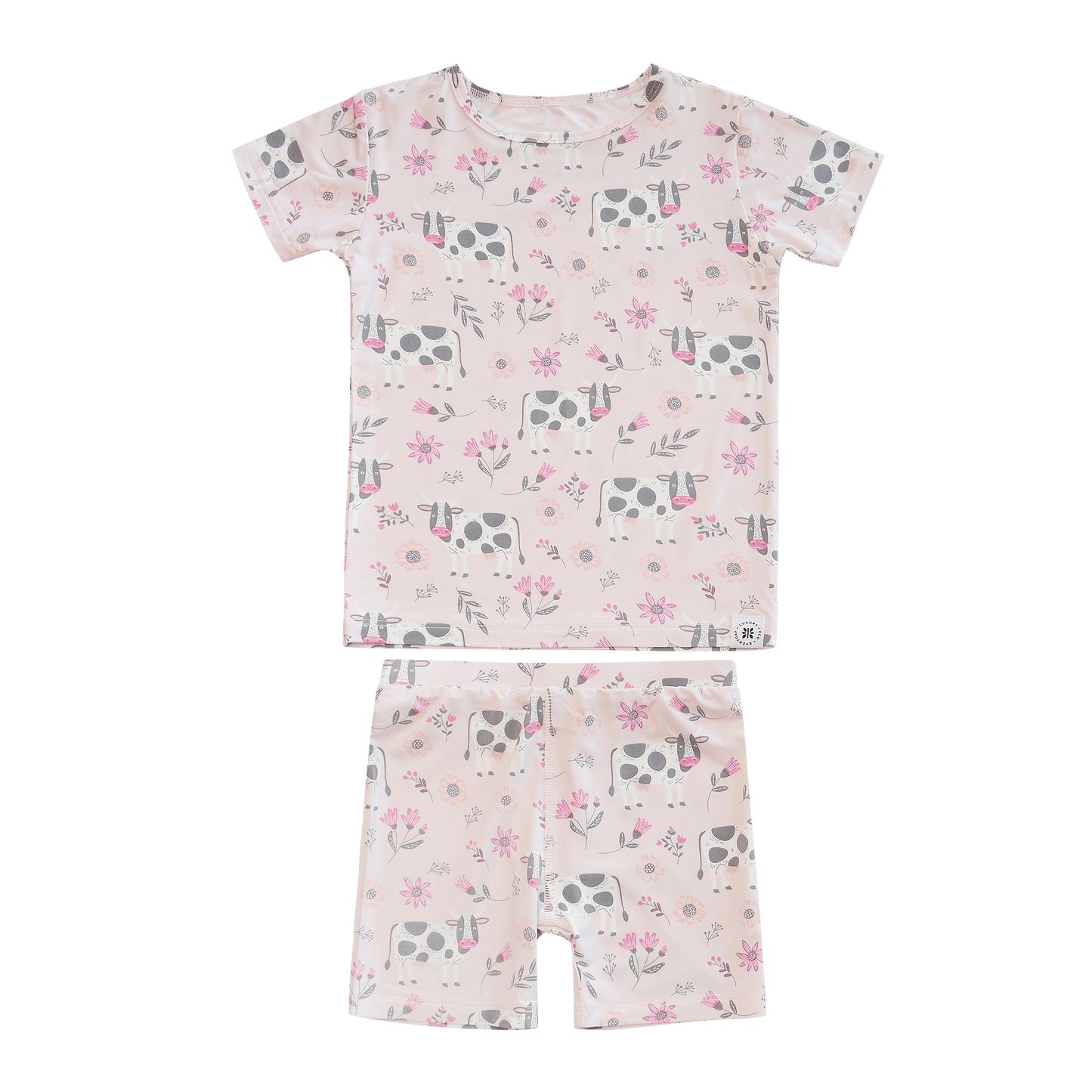 Sweet Bamboo | Cow-Girl Summer Pajama Set