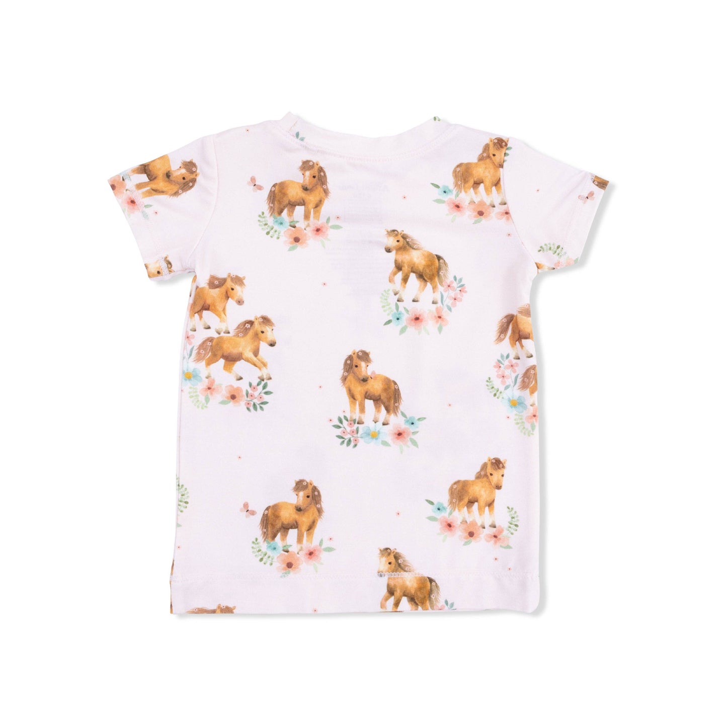 Angel Dear | Pink Ponies - Loungewear Short Set