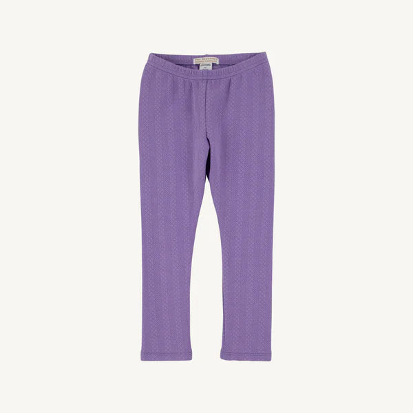 TBBC | Mitzy Sue Slacks (Quilted) - Palisades Purple