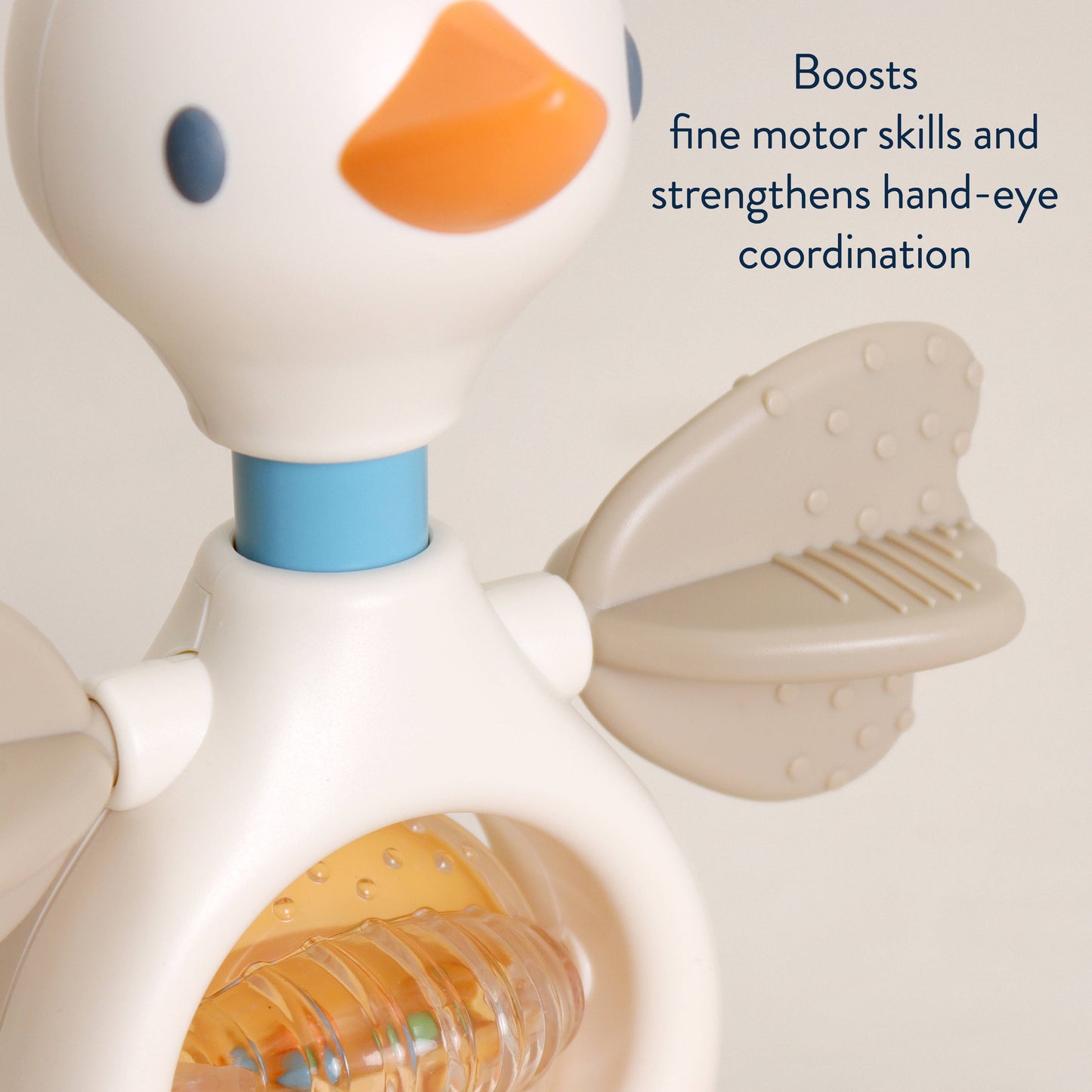 Itzy Ritzy | Itzy Twist & Bop™ - High Chair Sensory Toy Goose