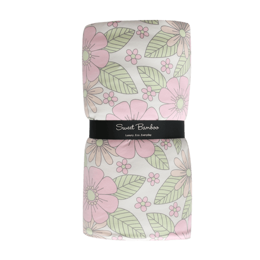 Sweet Bamboo | Toddler Cloud Blanket Groovy Love