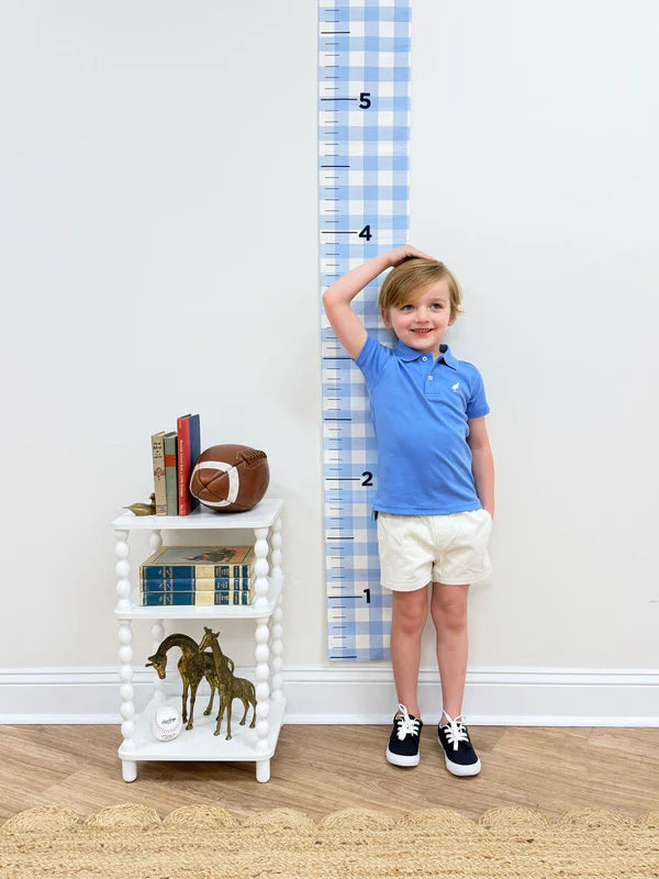 TBBC | Prim & Proper Polo & Onesie - Barbados Blue with Worth Avenue White Stork