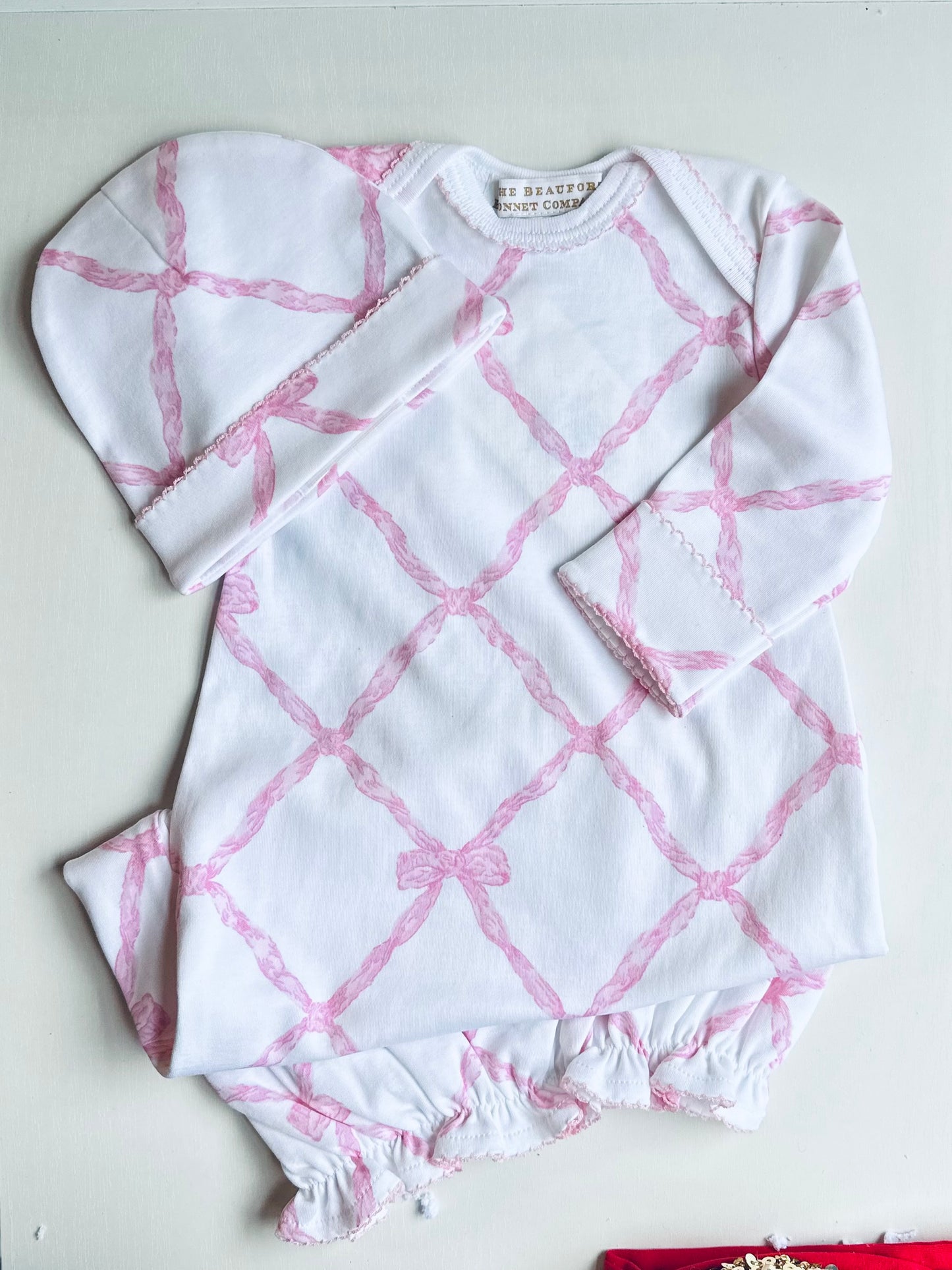 TBBC | Adorable Everyday Set - Belle Meade Bow/Worthington Ave White