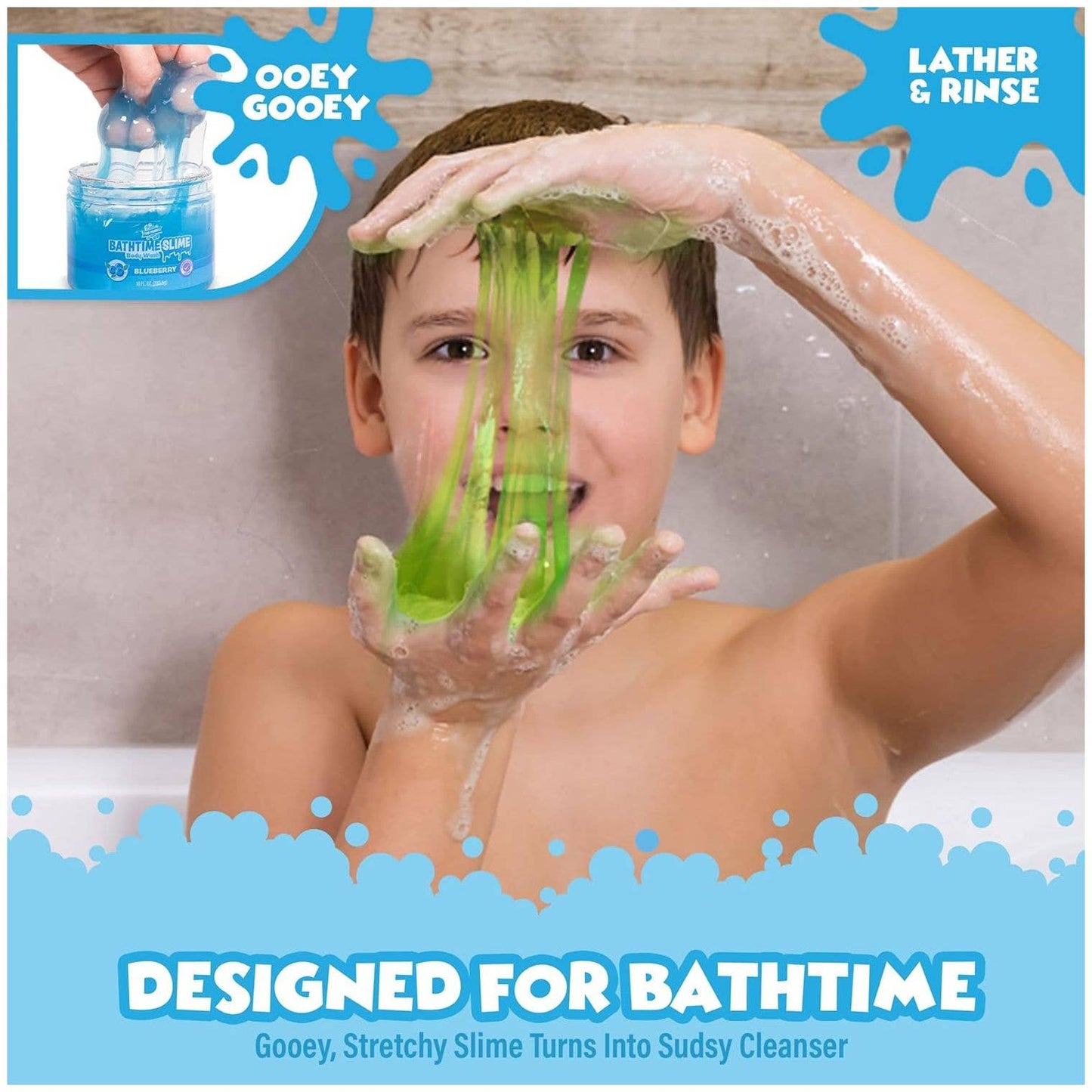 Tub Works® Bath Slime Kids Body Wash