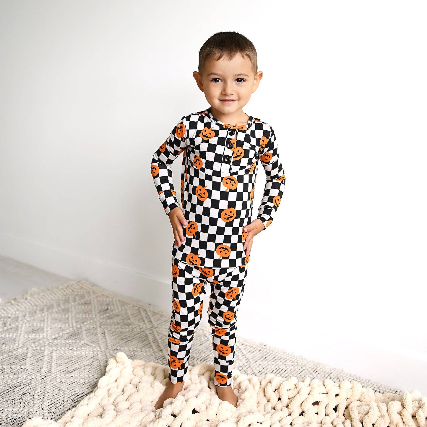 Merlin Pumpkin Two Piece Pajamas