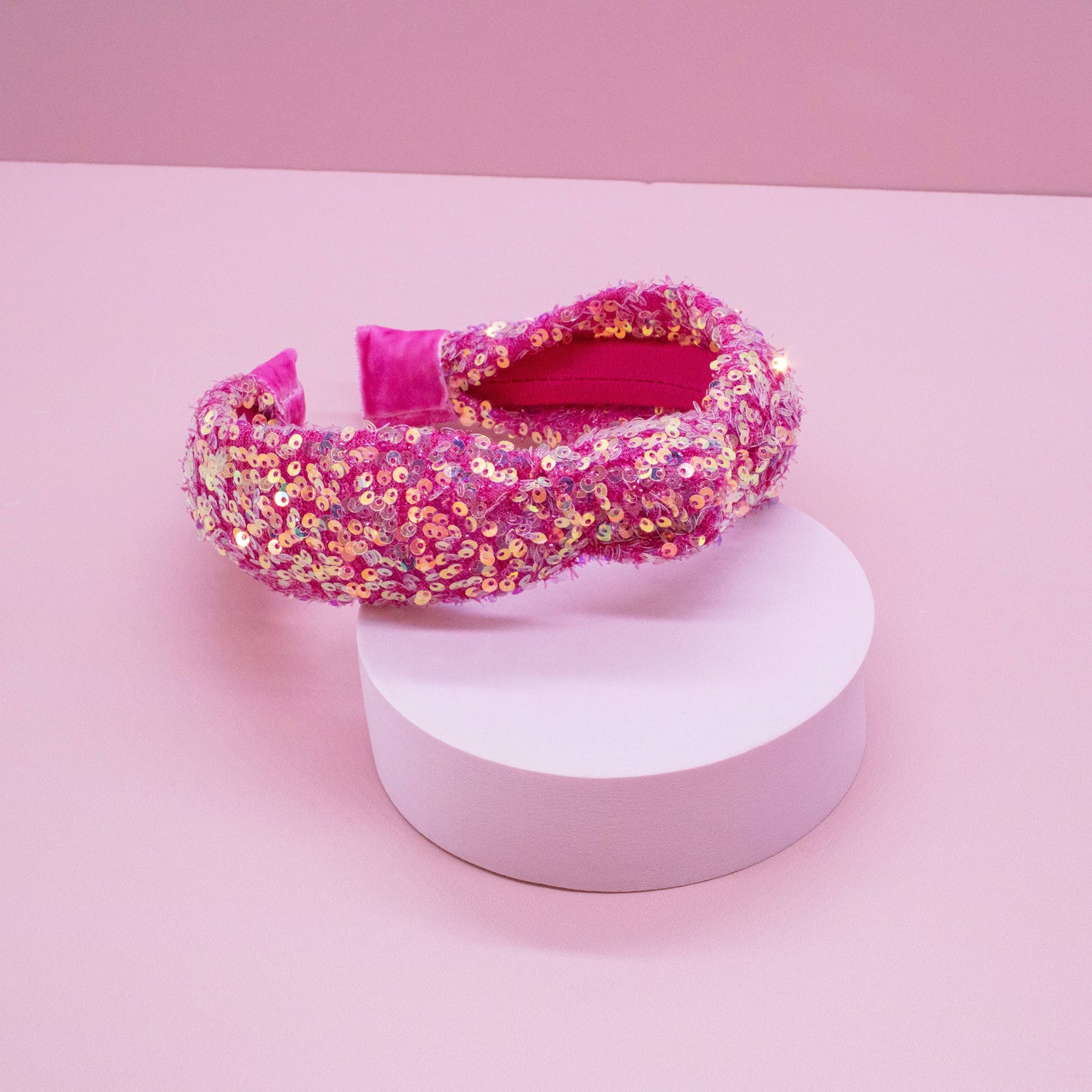 Confetti Sequin Knotted Headband