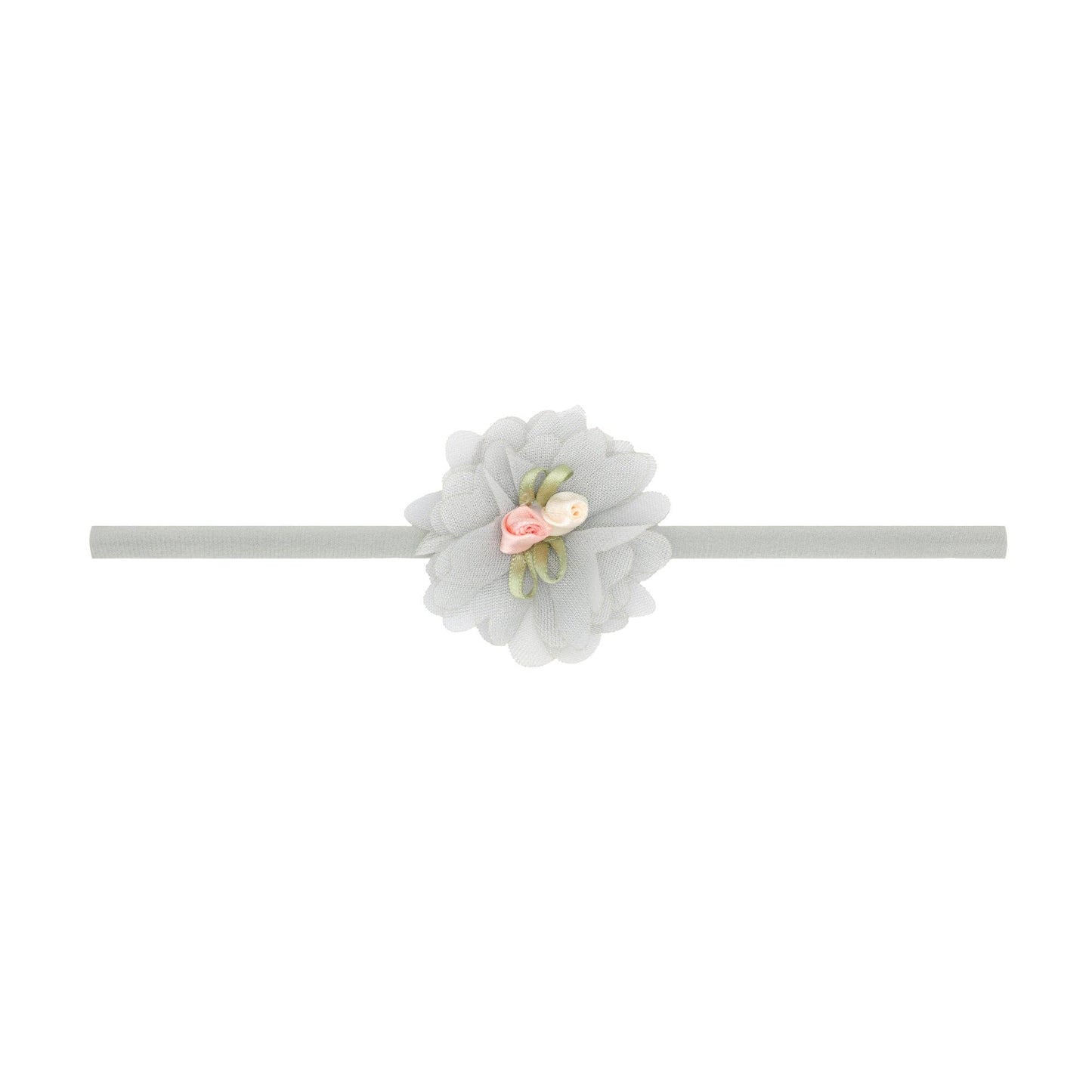 Baby Bling Bows - Flower Skinny headband