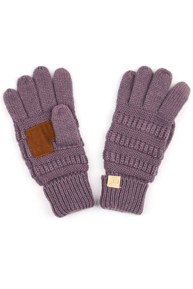 C.C Kids Knit Gloves