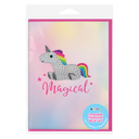Iscream - Unicorn Rhinestone Decal Greeting Card