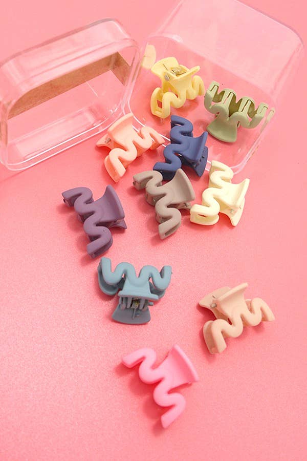 Mini Pack of 10 Hair Clips