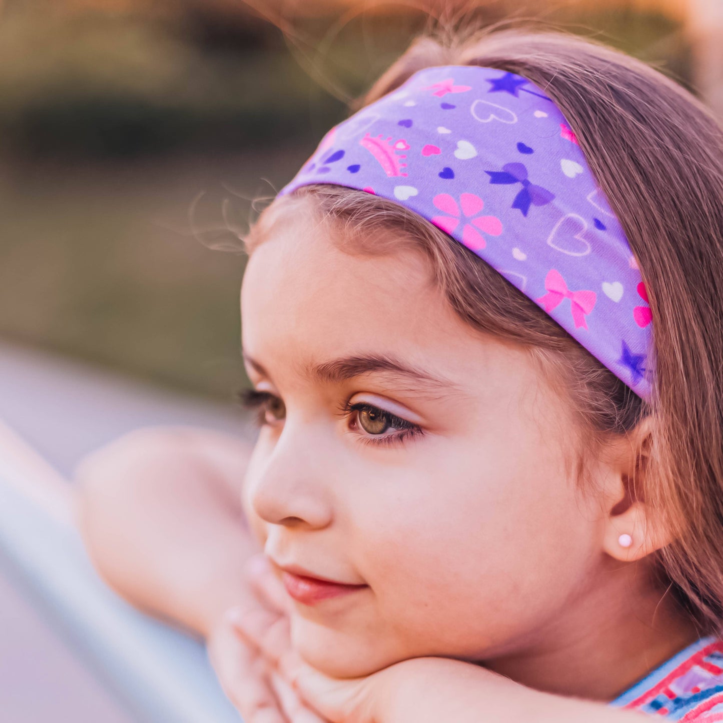 Wide Stretch Elastic Headbands - 3 Pack