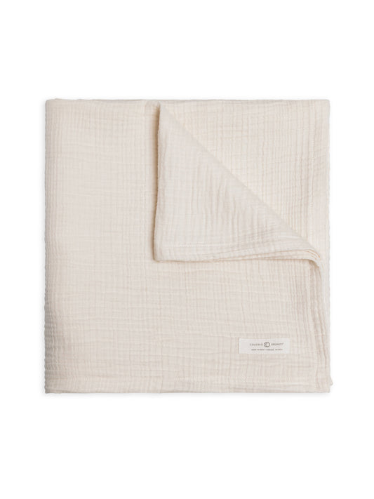 Colored Organics - Organic Baby Muslin Swaddle Blanket - Ivory
