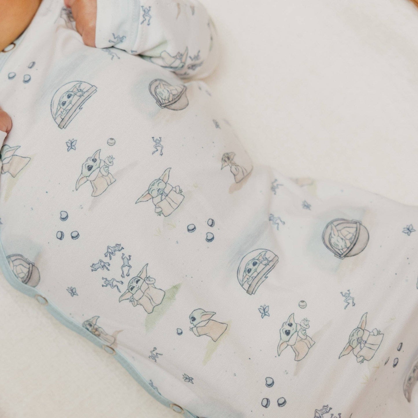 Copper Pearl | Newborn Knotted Gown - Star Wars Grogu