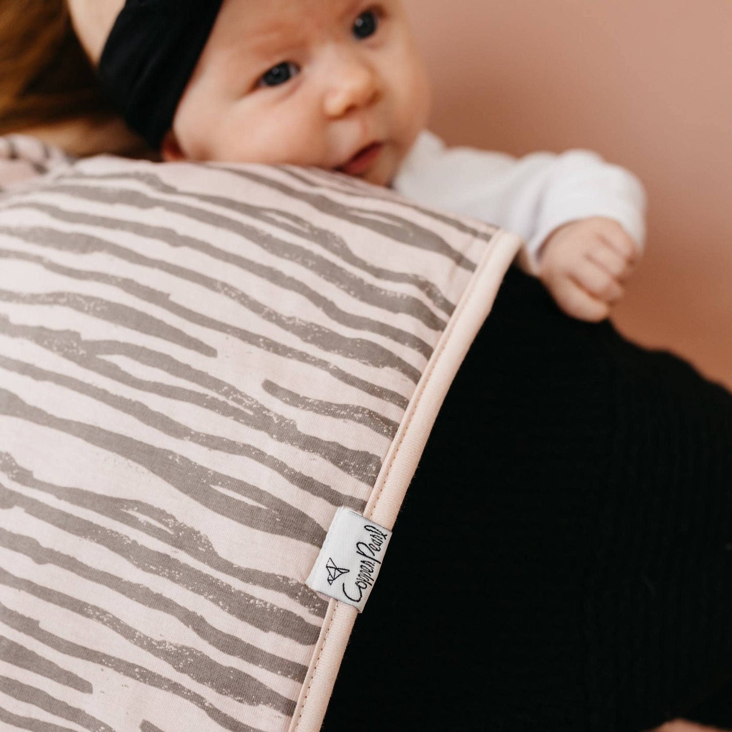Copper Pearl | 3 Pack Premium Burp Cloths - Zara