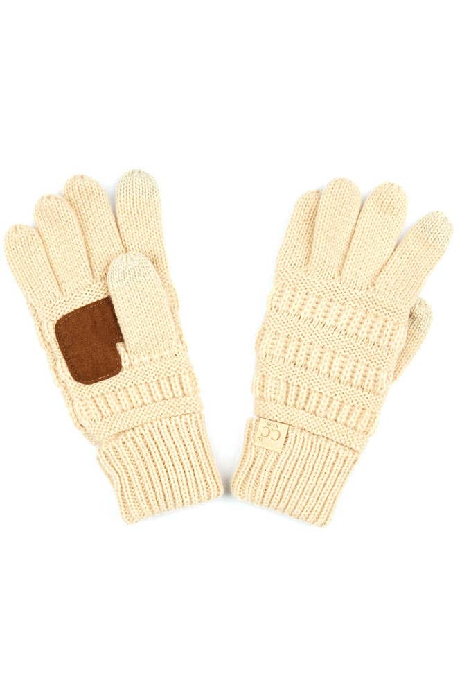 C.C Kids Knit Gloves