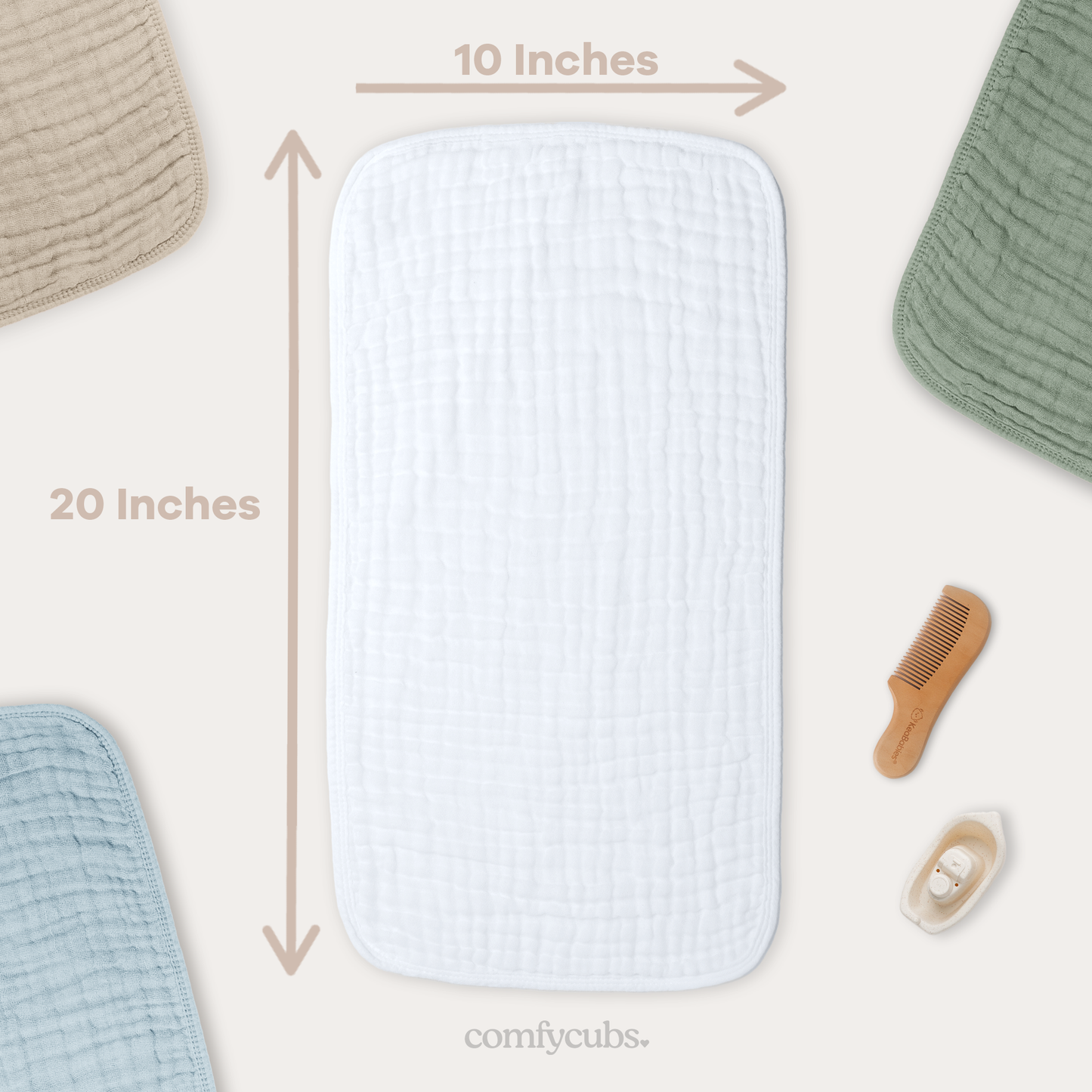 Muslin Burp Cloths