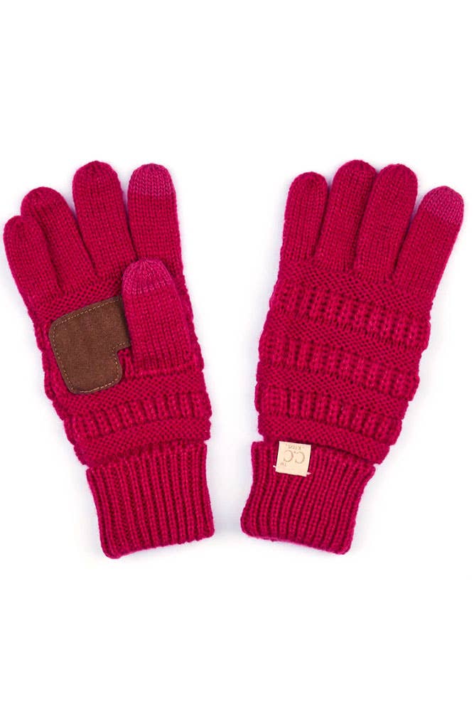 C.C Kids Knit Gloves