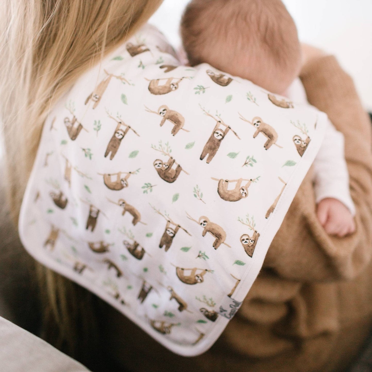 Copper Pearl | 3 Pack Premium Burp Cloths - Noah