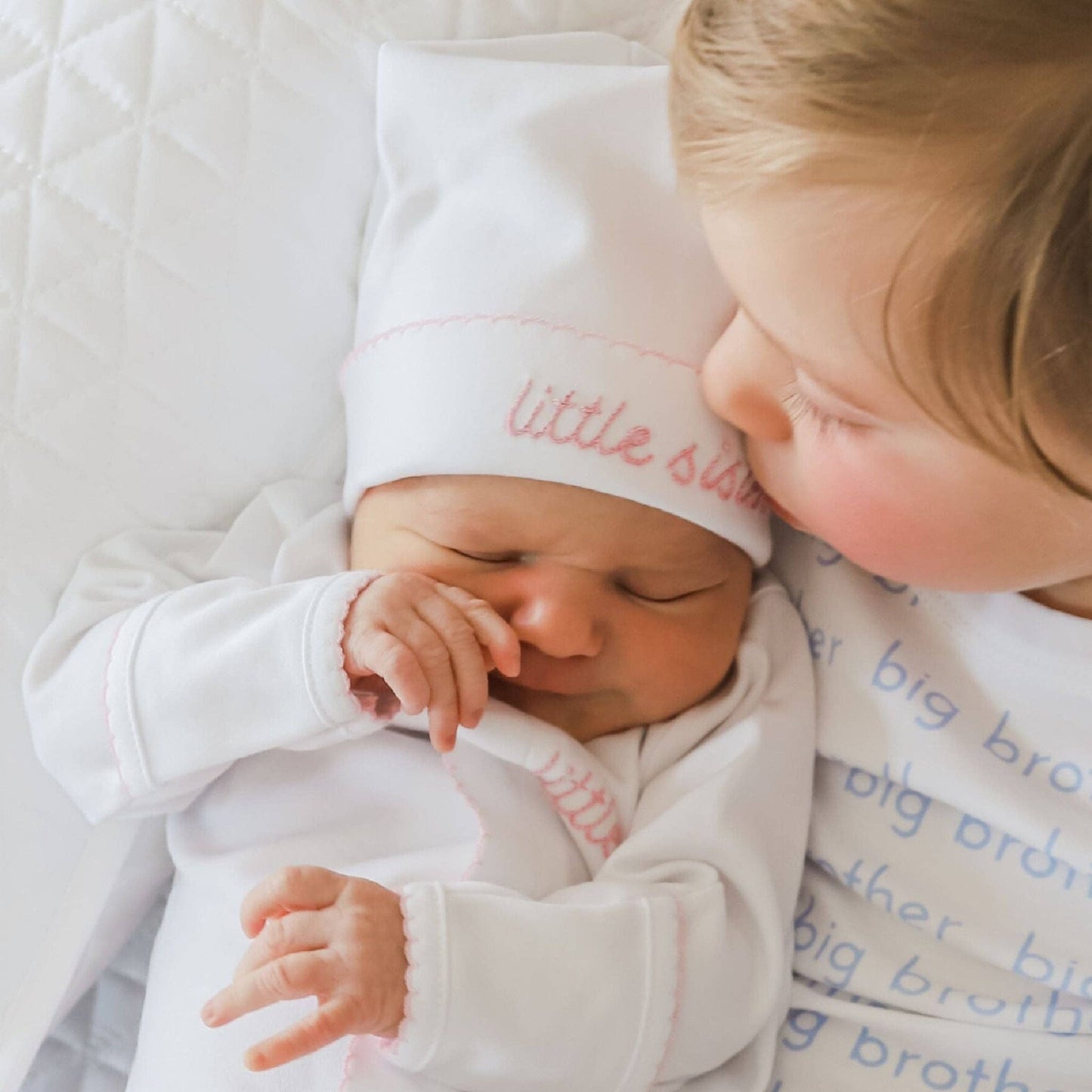 Magnolia Baby | Little Sister Embroidered Hat
