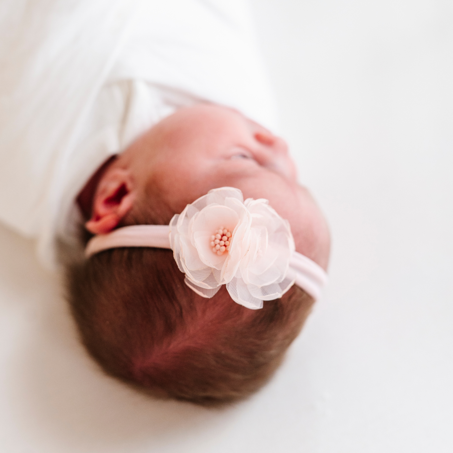 Baby Bling Bows - Flower Skinny headband