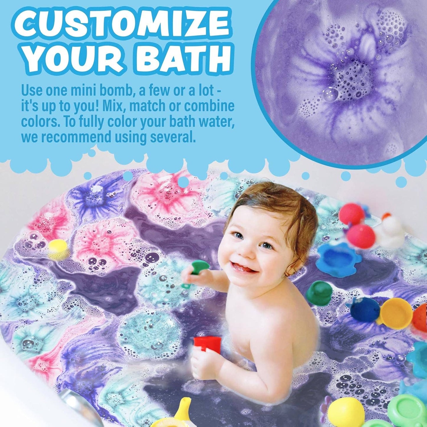Tub Works® Lil' Bursts™ Mini Bath Bombs
