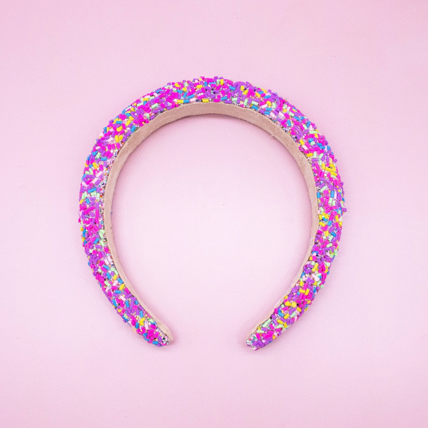 Rainbow Confetti Sprinkles Headband
