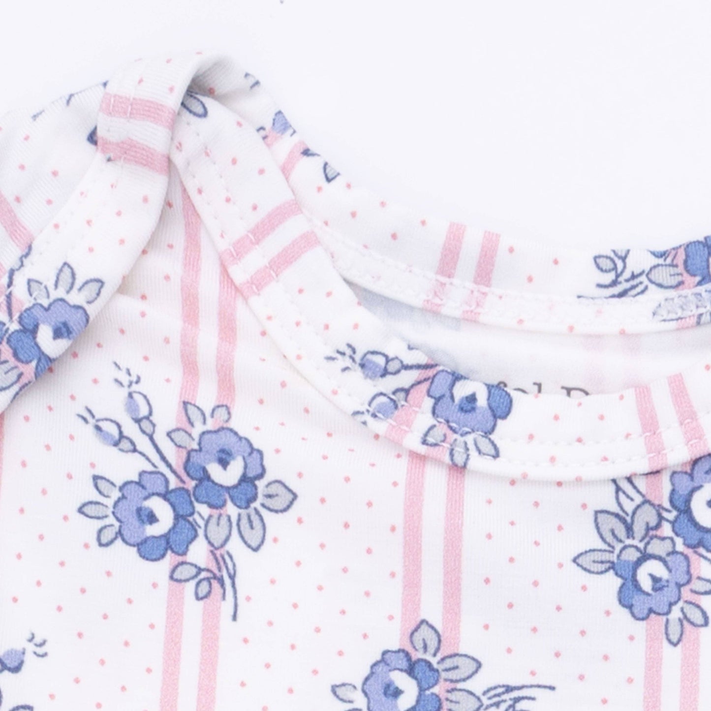 Angel Dear | Stripe Dot Roses - Knotted Gown and Headband