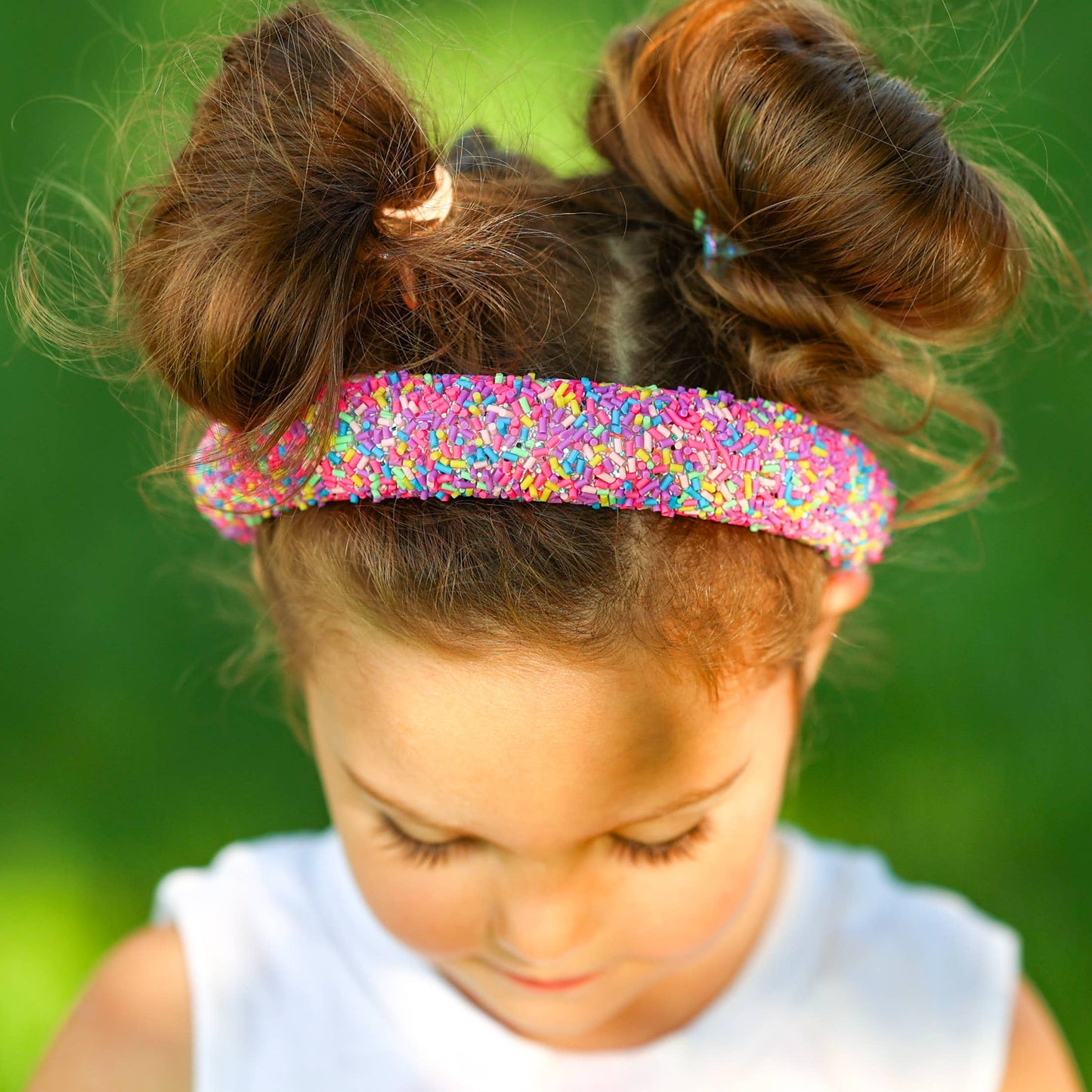Rainbow Confetti Sprinkles Headband