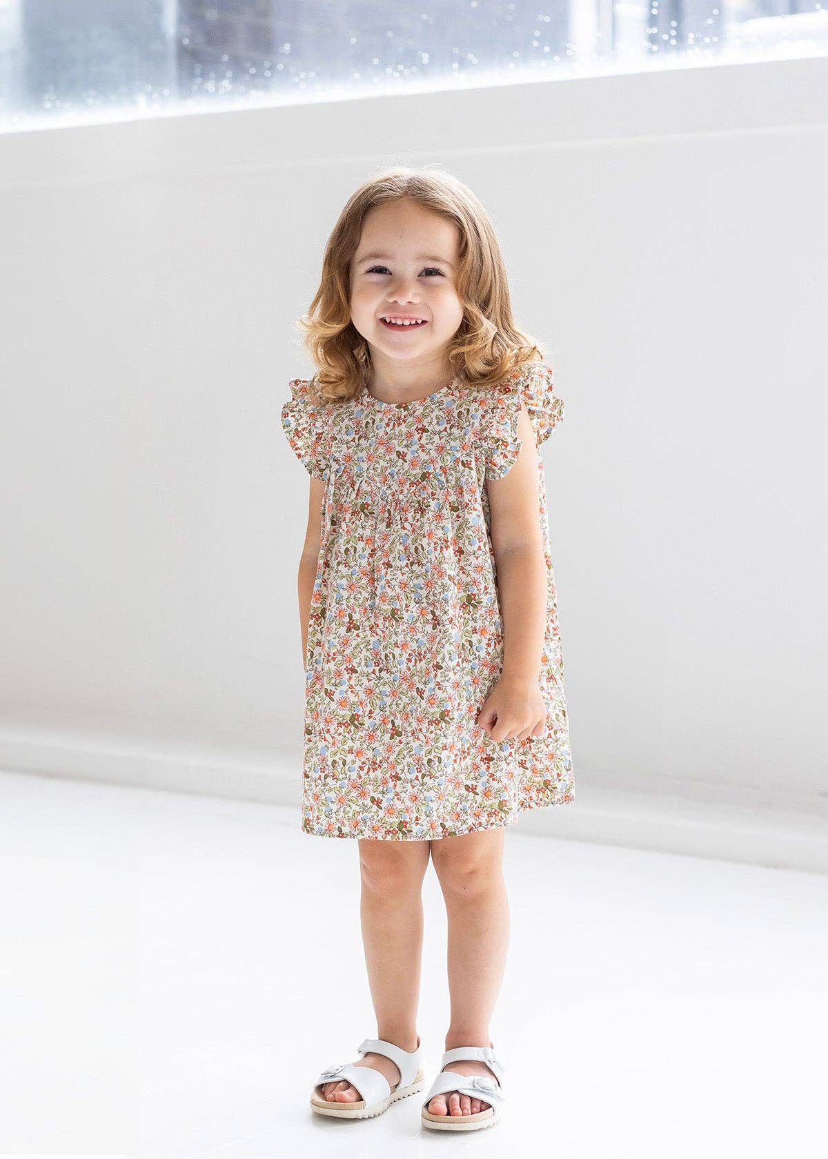 mabel + honey - Sunset Fields Floral Dress