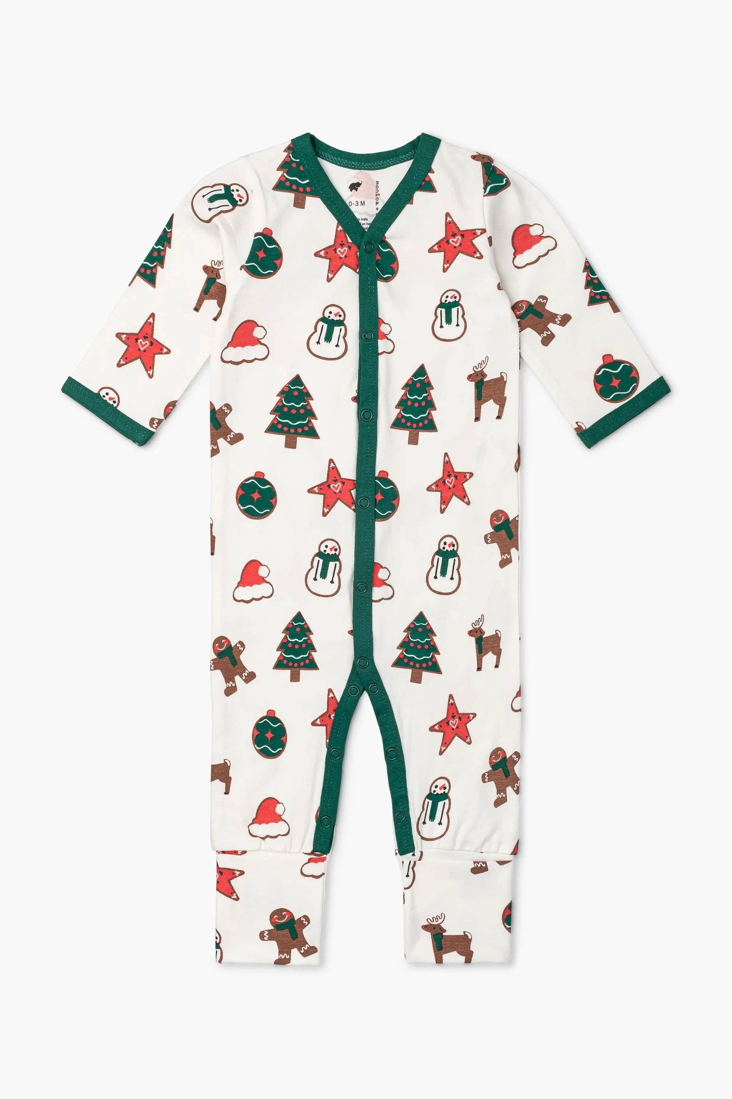 Christmas Cookies One-Piece | 100% Organic Cotton