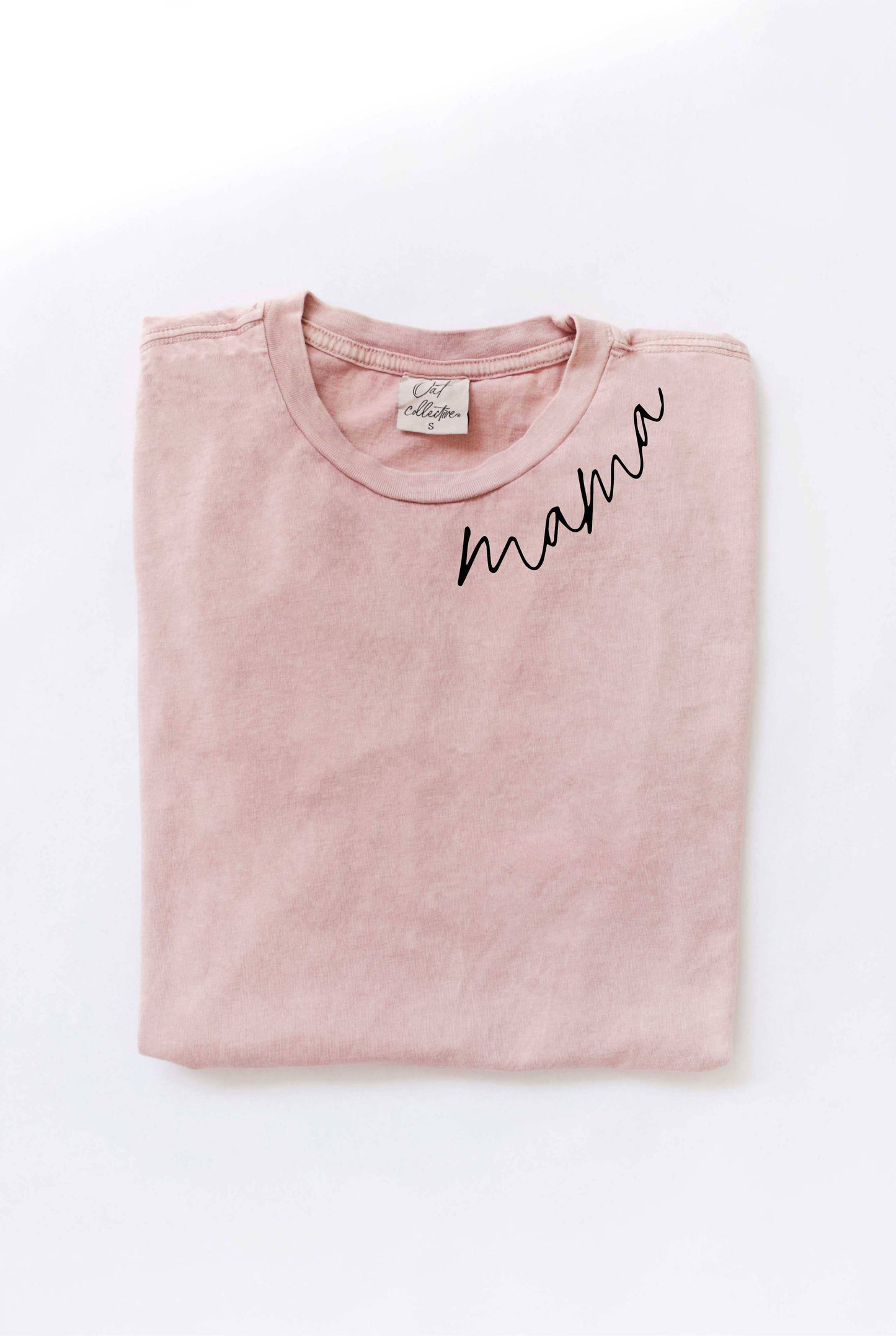 MAMA Mineral Washed Graphic Top