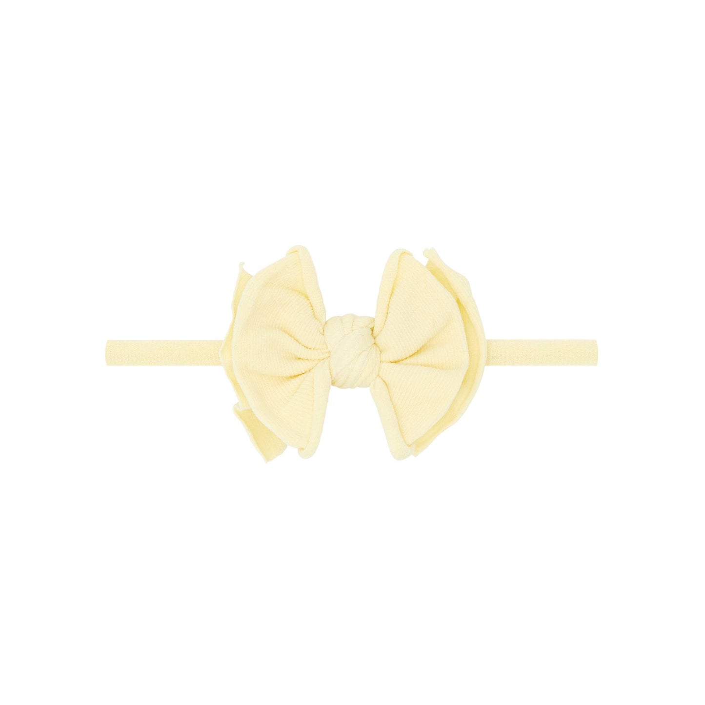 Baby Bling Bows - Baby Bling® Baby FAB® Skinny soft nylon bow headband